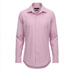 Tommy Hilfiger Light Pink Fitted Dress Shirt